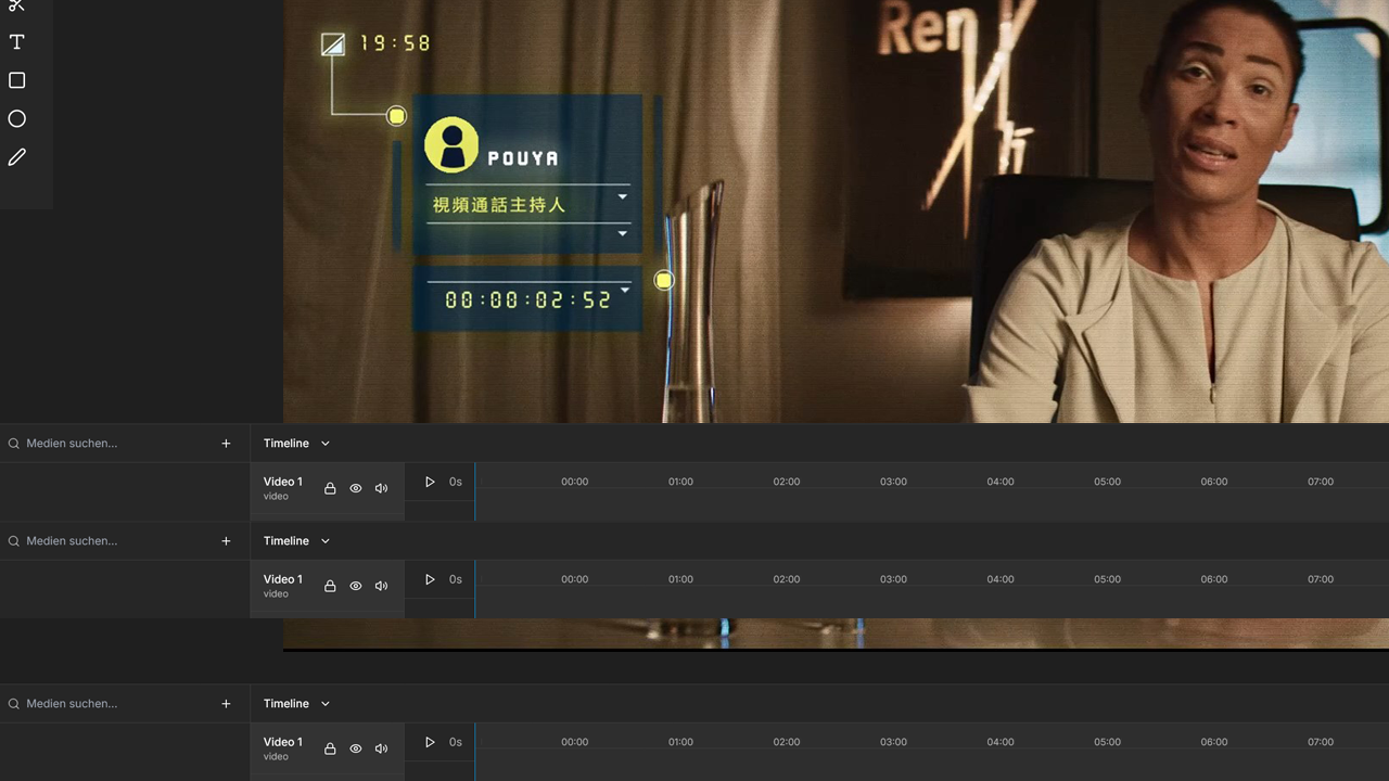 VideoSync KI Interface